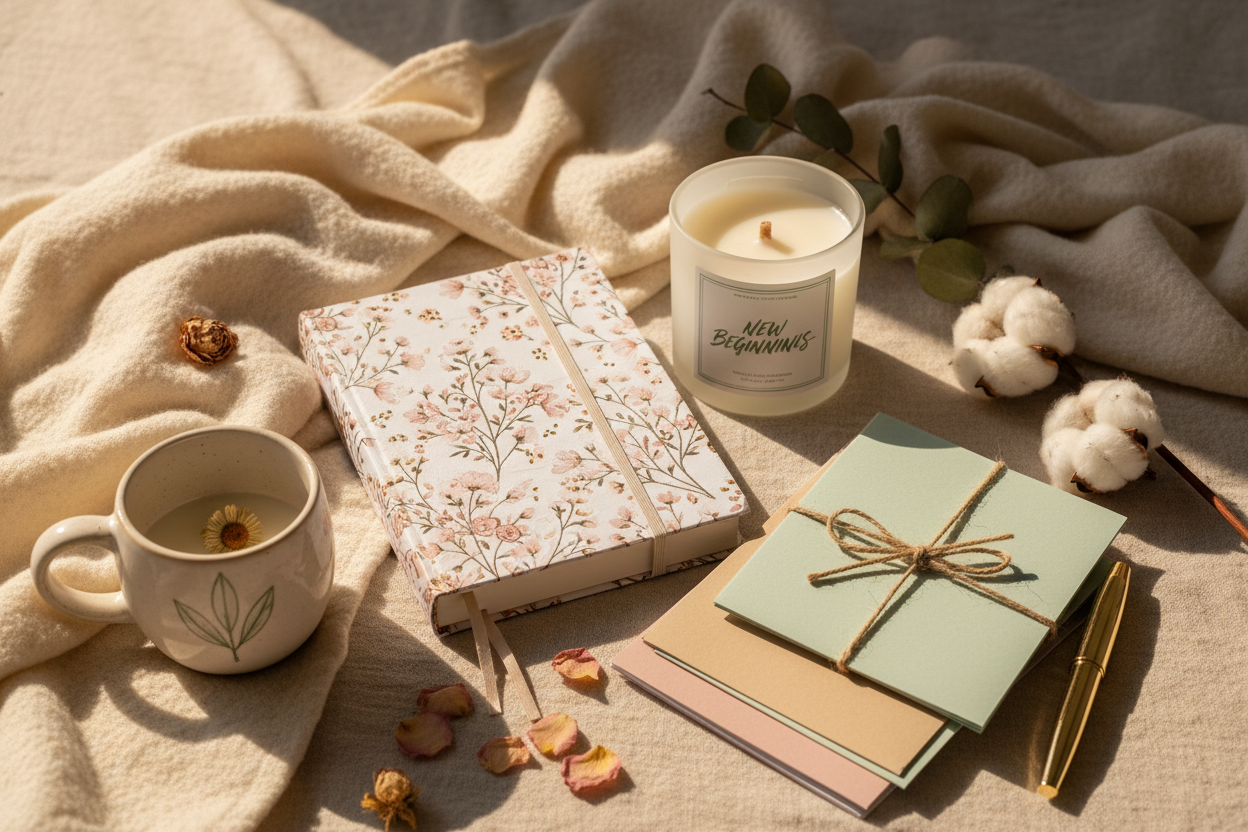 Self Care Gift Sets for New Mum  - Journal Venue