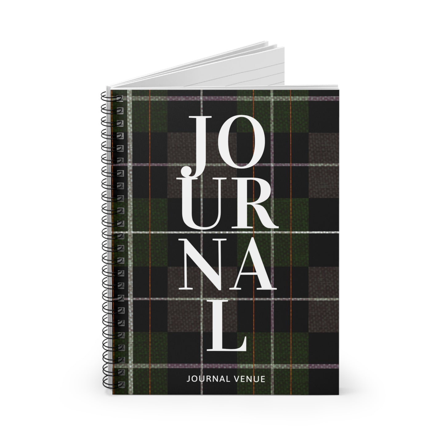 Plaid Journal Notebooks For Writing - JOURNAL VENUE