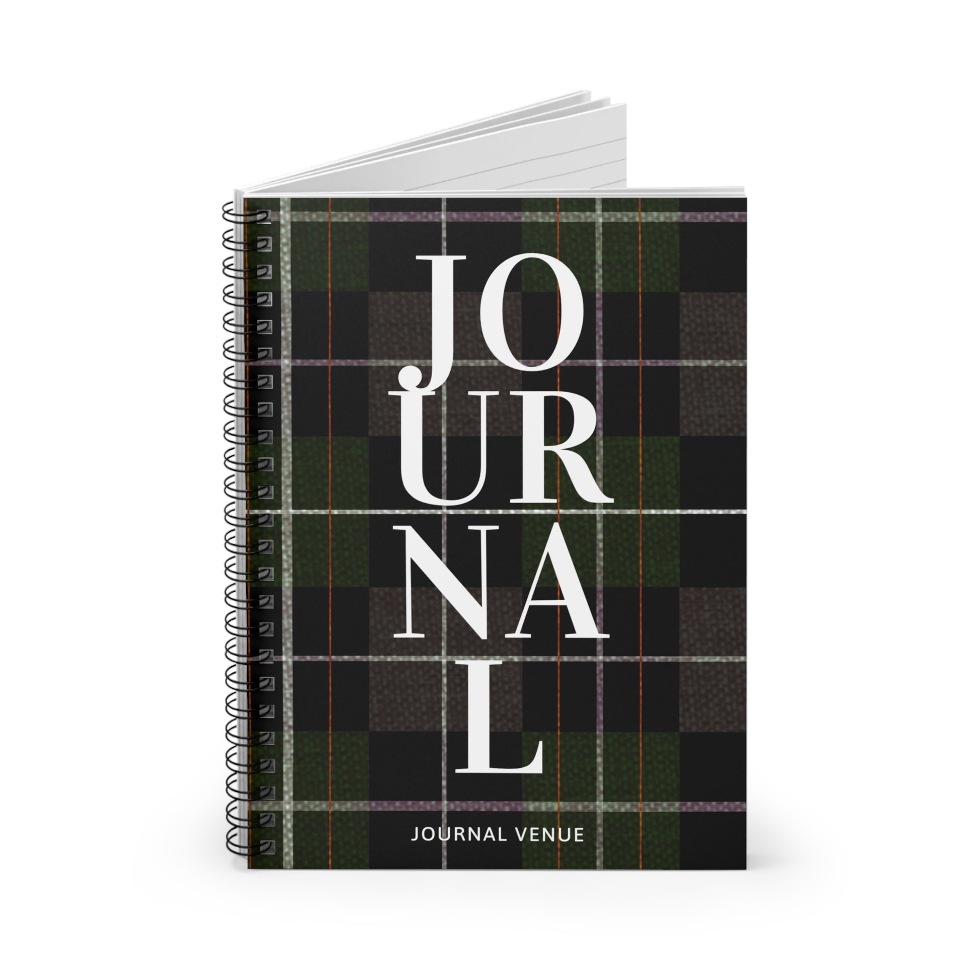 Plaid Journal Notebooks For Writing - JOURNAL VENUE