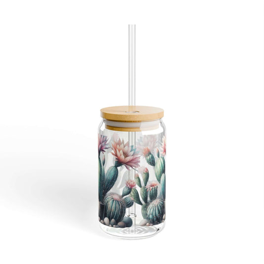 Cactus Coffee Glass Tumbler - JOURNAL VENUE