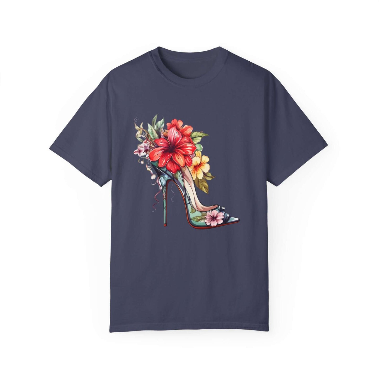 Floral Heel Vintage T-shirt - JOURNAL VENUE