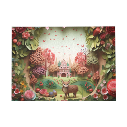 Forest Castle  and Fox Puzzle - JOURNAL VENUE