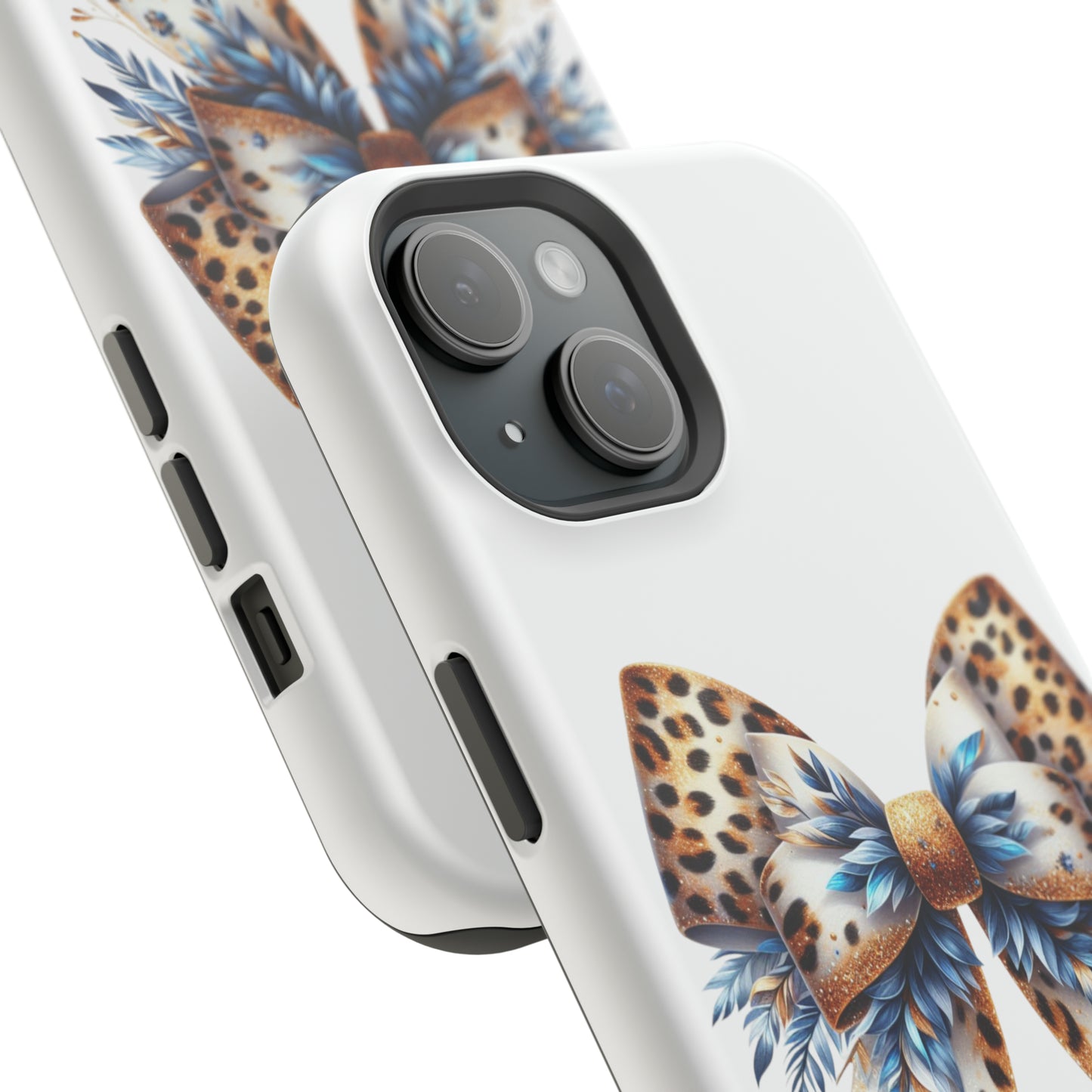 Glitter Coquette Royal Bow  Iphone Cases - JOURNAL VENUE