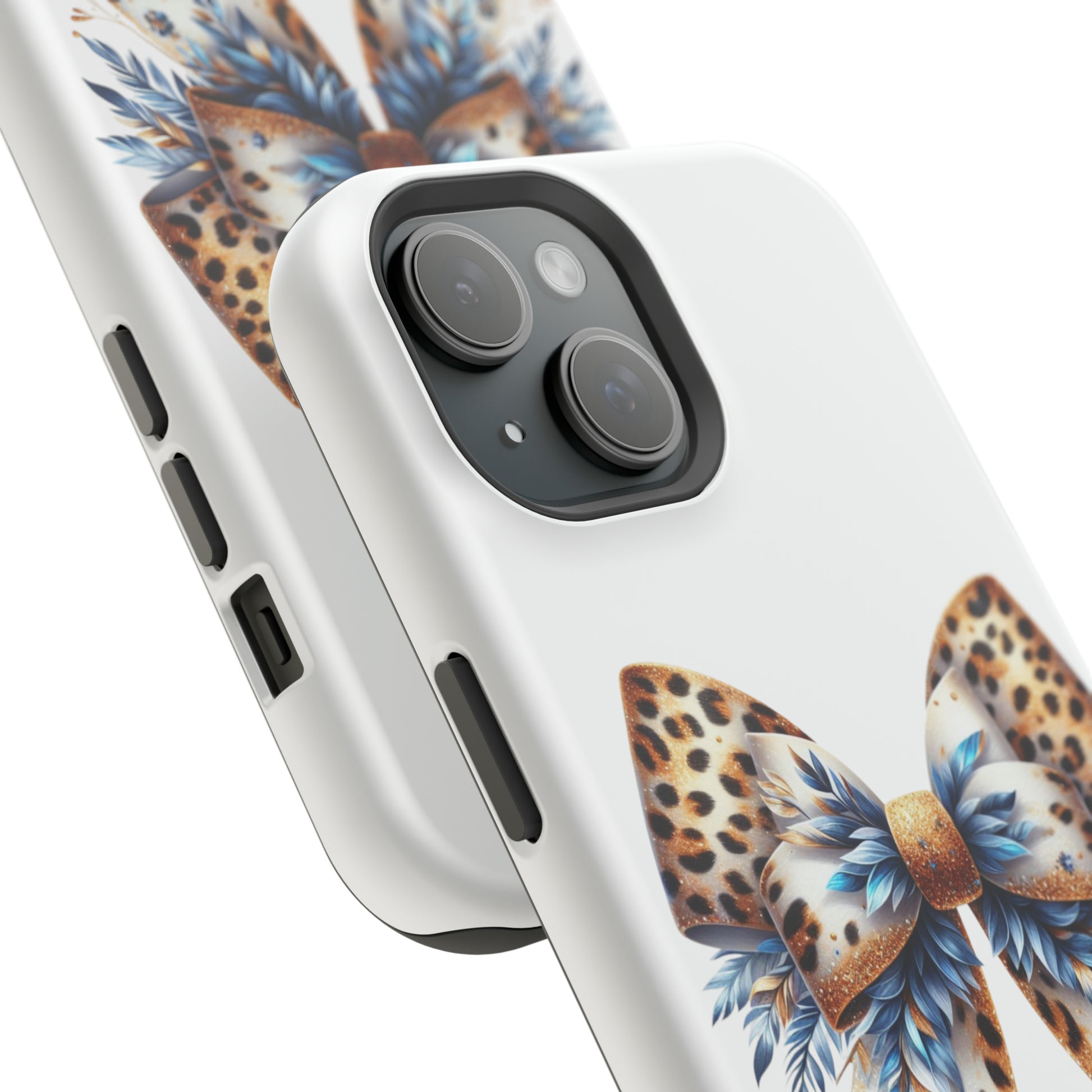 Glitter Coquette Royal Bow  Iphone Cases - JOURNAL VENUE