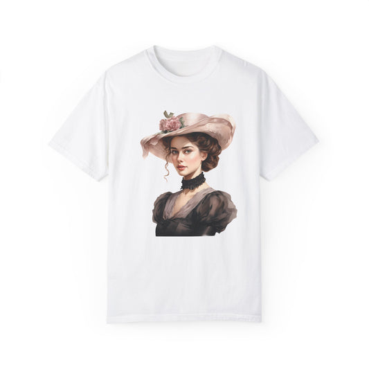 Victorian Vintage Graphic Unisex T-shirt- White Font shirt- JOURNAL VENUE