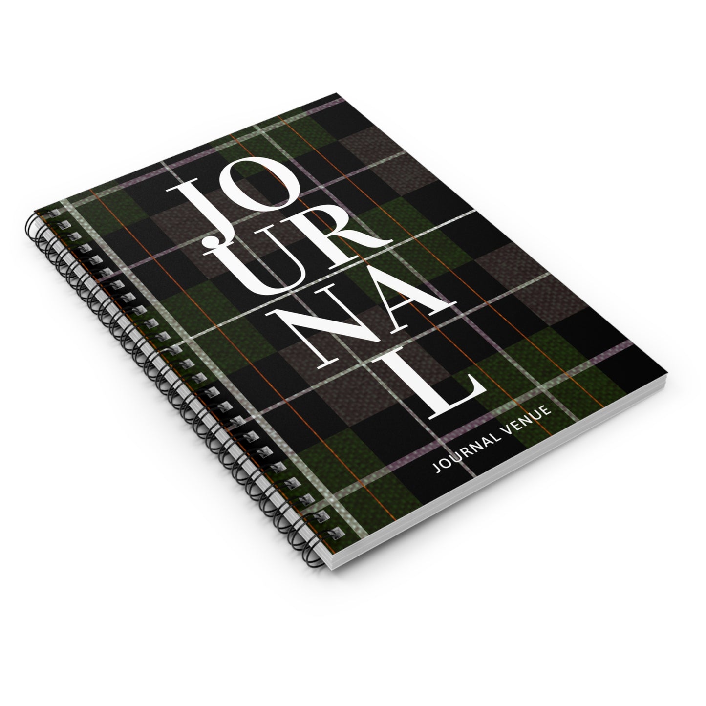 Plaid Journal Notebooks For Writing - JOURNAL VENUE