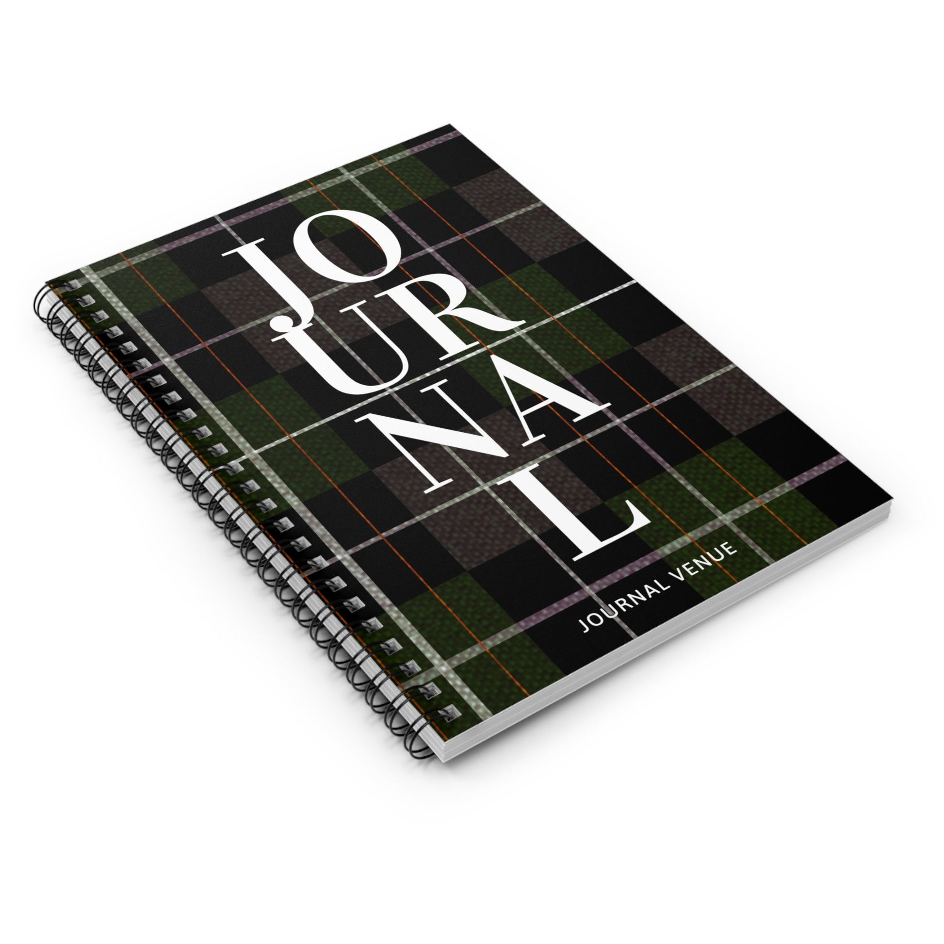 Plaid Journal Notebooks For Writing - JOURNAL VENUE