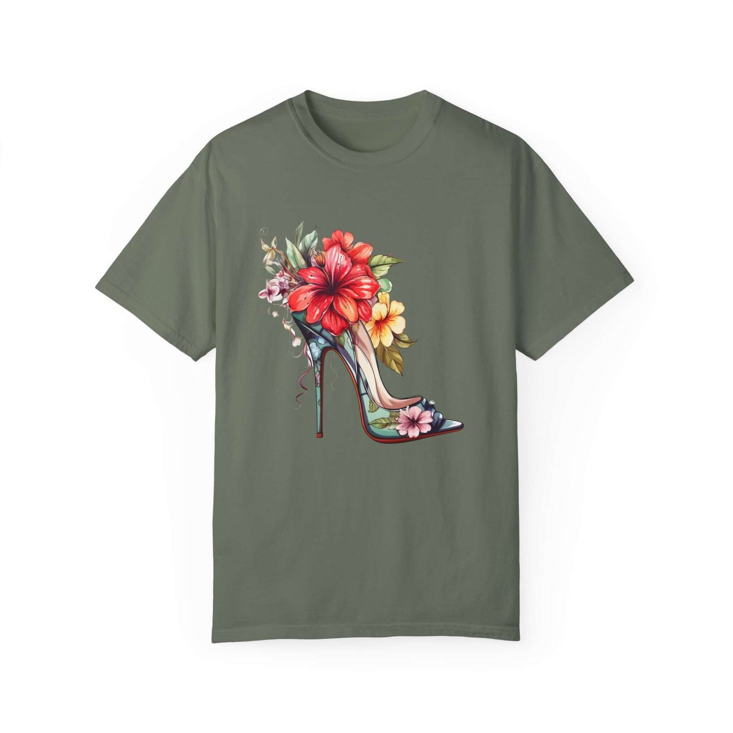 Floral Heel Vintage T-shirt - JOURNAL VENUE