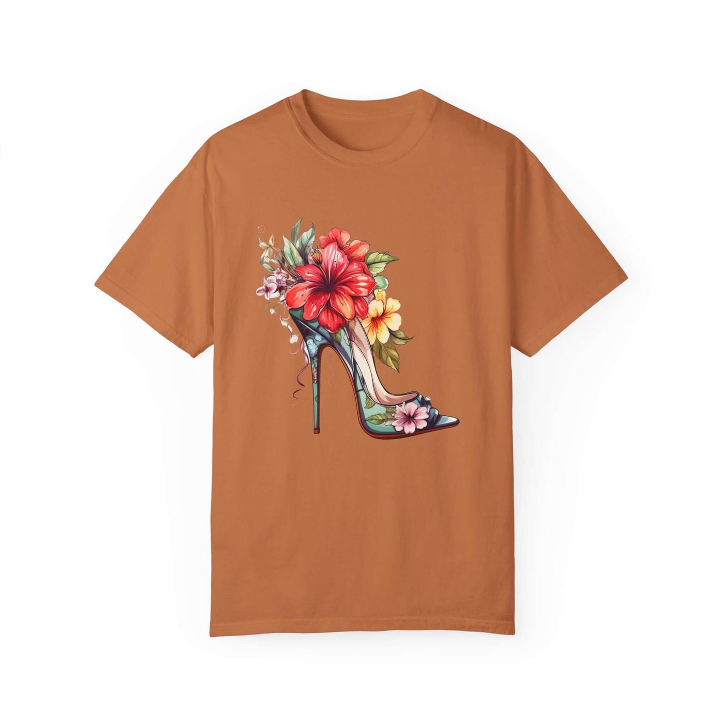 Floral Heel Vintage T-shirt - JOURNAL VENUE