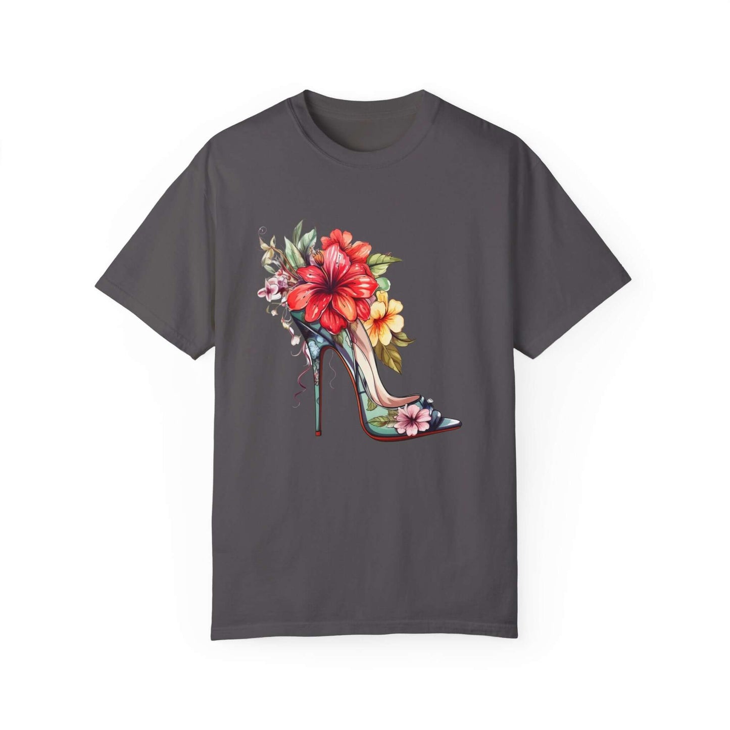 Floral Heel Vintage T-shirt - JOURNAL VENUE