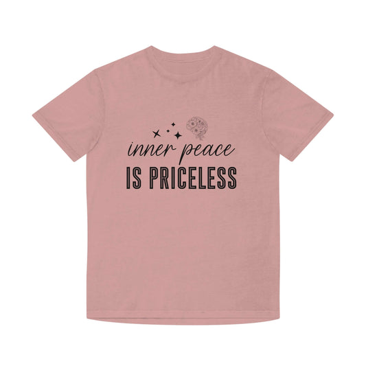 Inner Peace is Priceless Self Care Faded T Shirt - JOURNAL VENUE