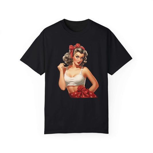 Vintage Mama Pin Up Girl T-shirt - JOURNAL VENUE