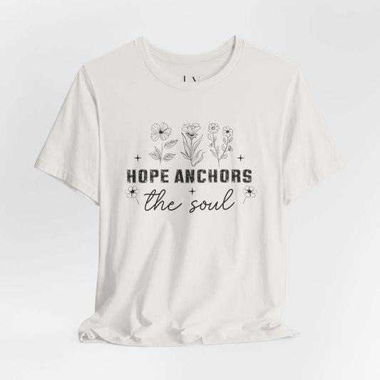 Hope Anchors The Soul T-Shirt Media - JOURNAL VWNUE