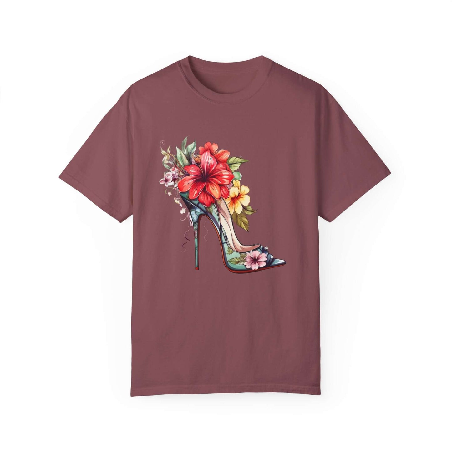 Floral Heel Vintage T-shirt - JOURNAL VENUE