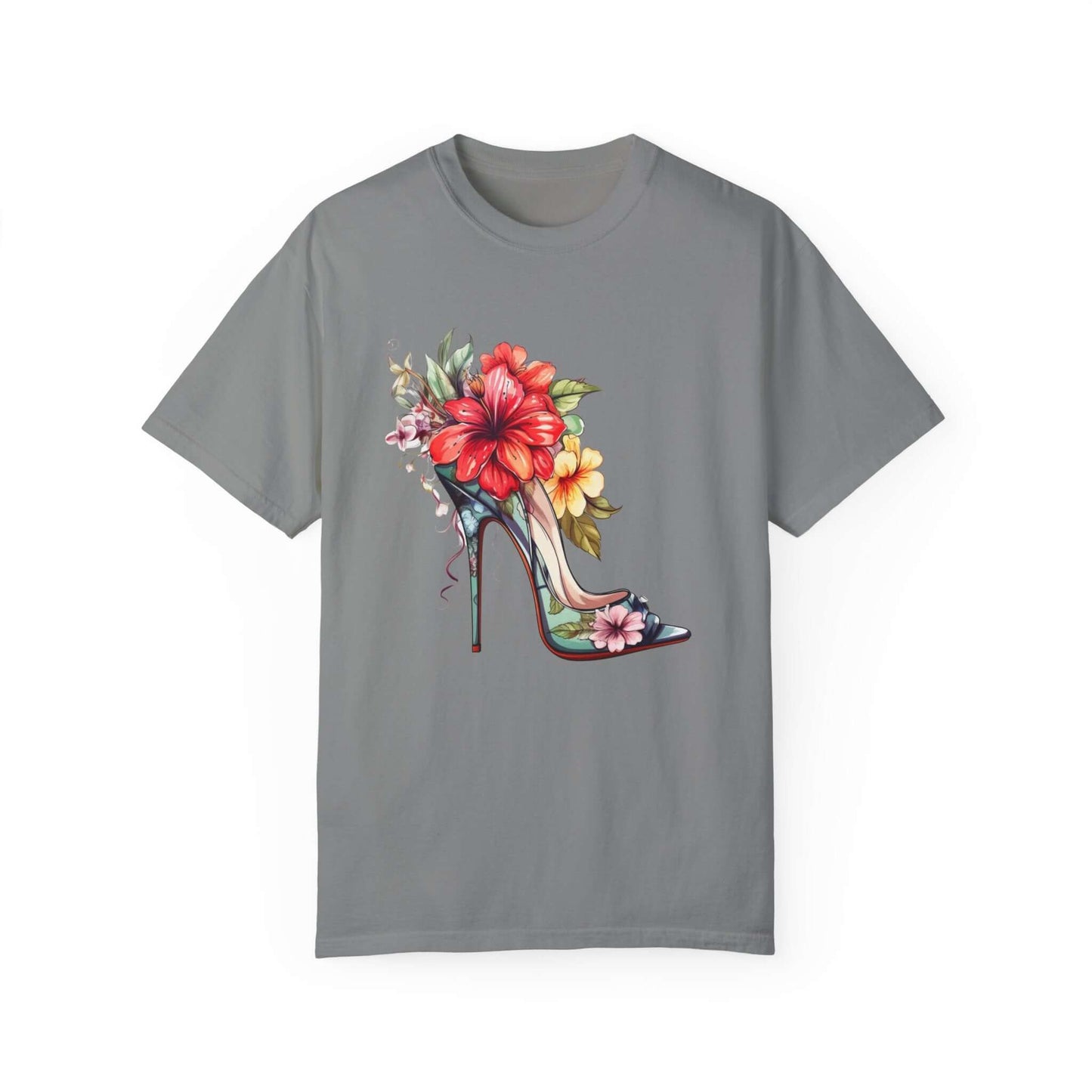 Floral Heel Vintage T-shirt - JOURNAL VENUE