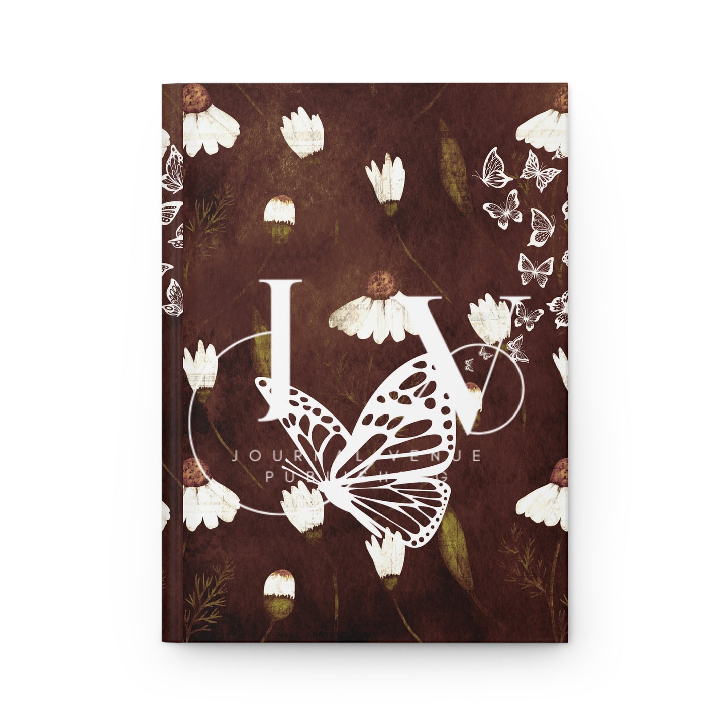 Vintage Floral Hardcover Writing Notebook Journals - JOURNAL VENUE