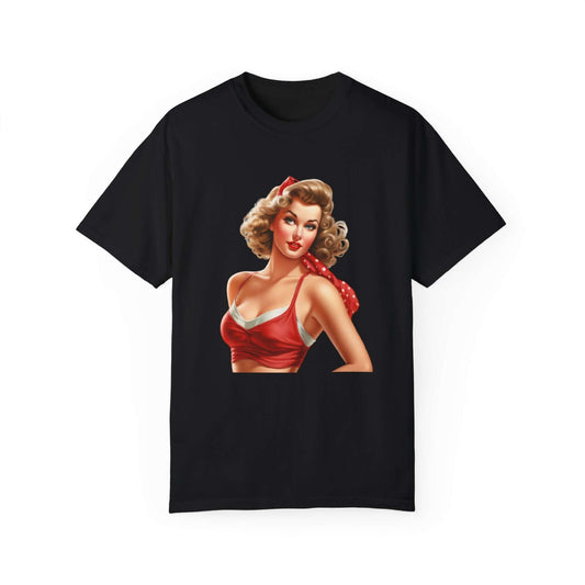 Vintage Mum Pin Up Girl T-shirt - JOURNAL VENUE