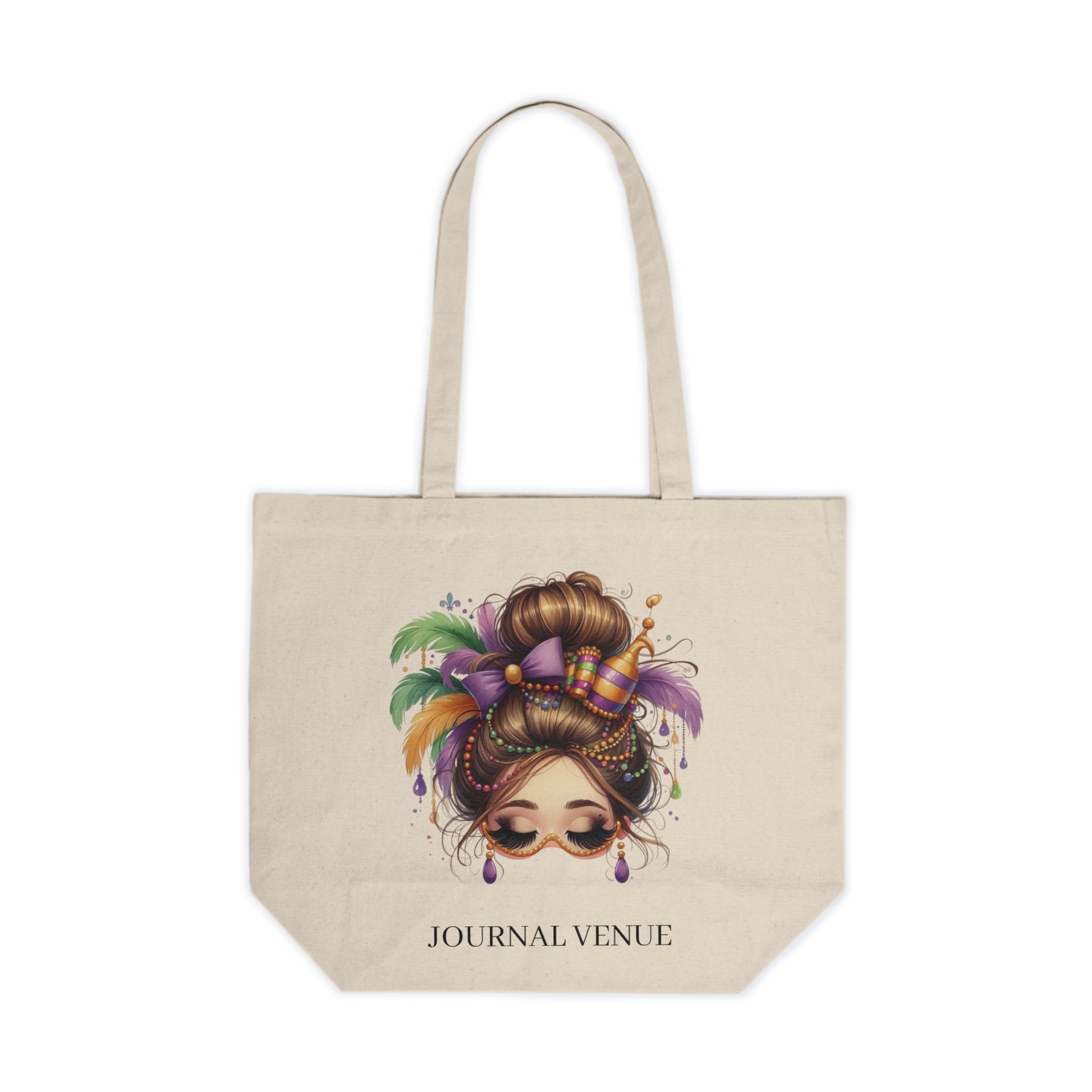 Cute Cotton Canvas Shopping Tote Bag - JOURNAL VENUE