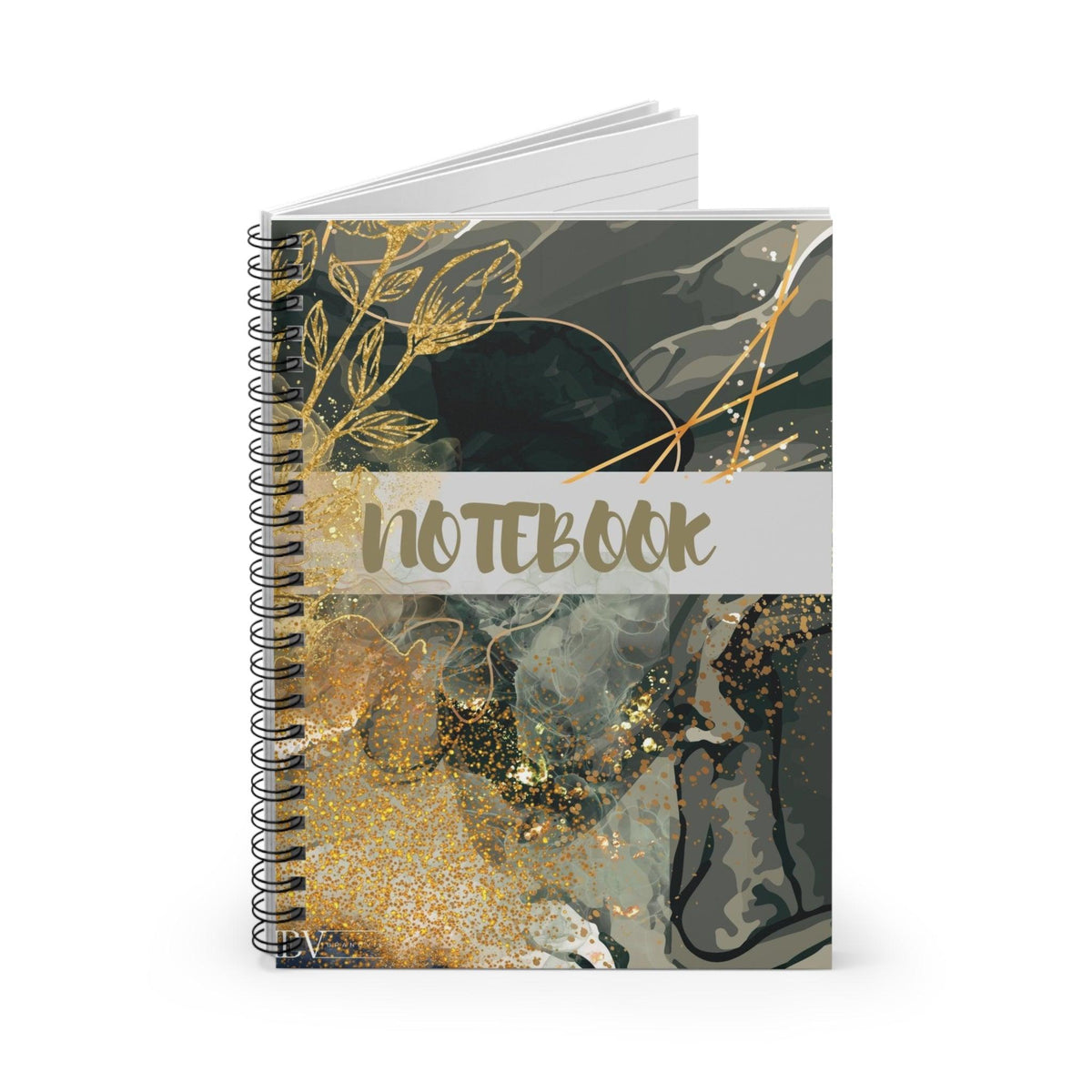 Note Book Marble Marble Spiral Notebook for School | 118 Ruled Pages, 6x8 | JOURNAL VENUE
