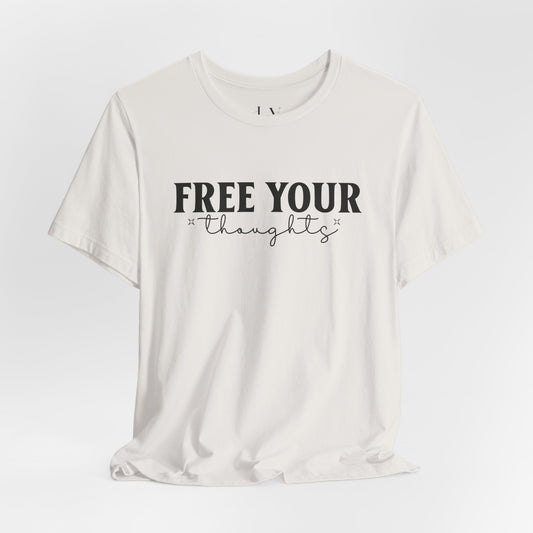 Free Thoughts Self Care Unisex Jersey Short Sleeve T-Shirt - JOURNAL VENUE