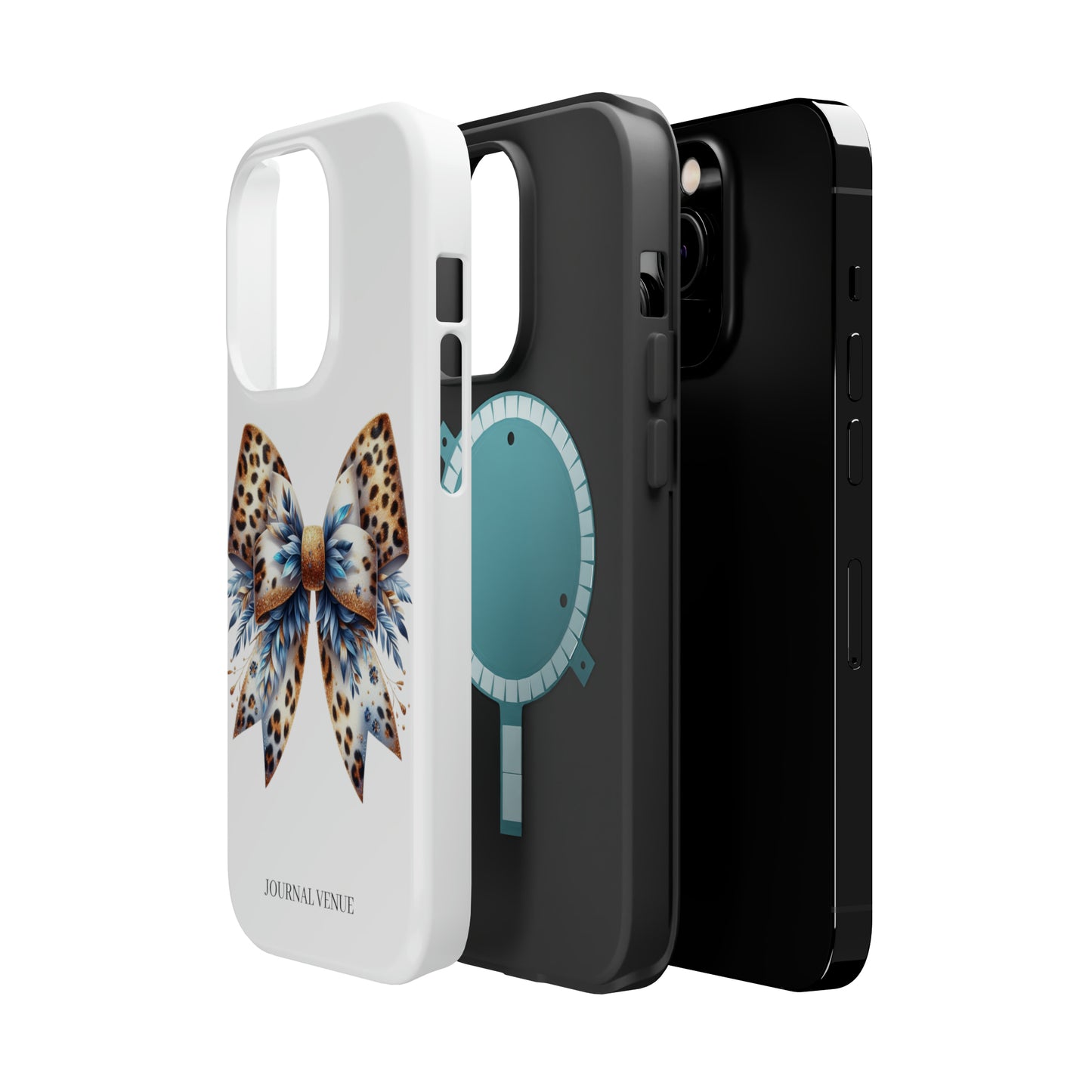 Glitter Coquette Royal Bow  Iphone Cases - JOURNAL VENUE