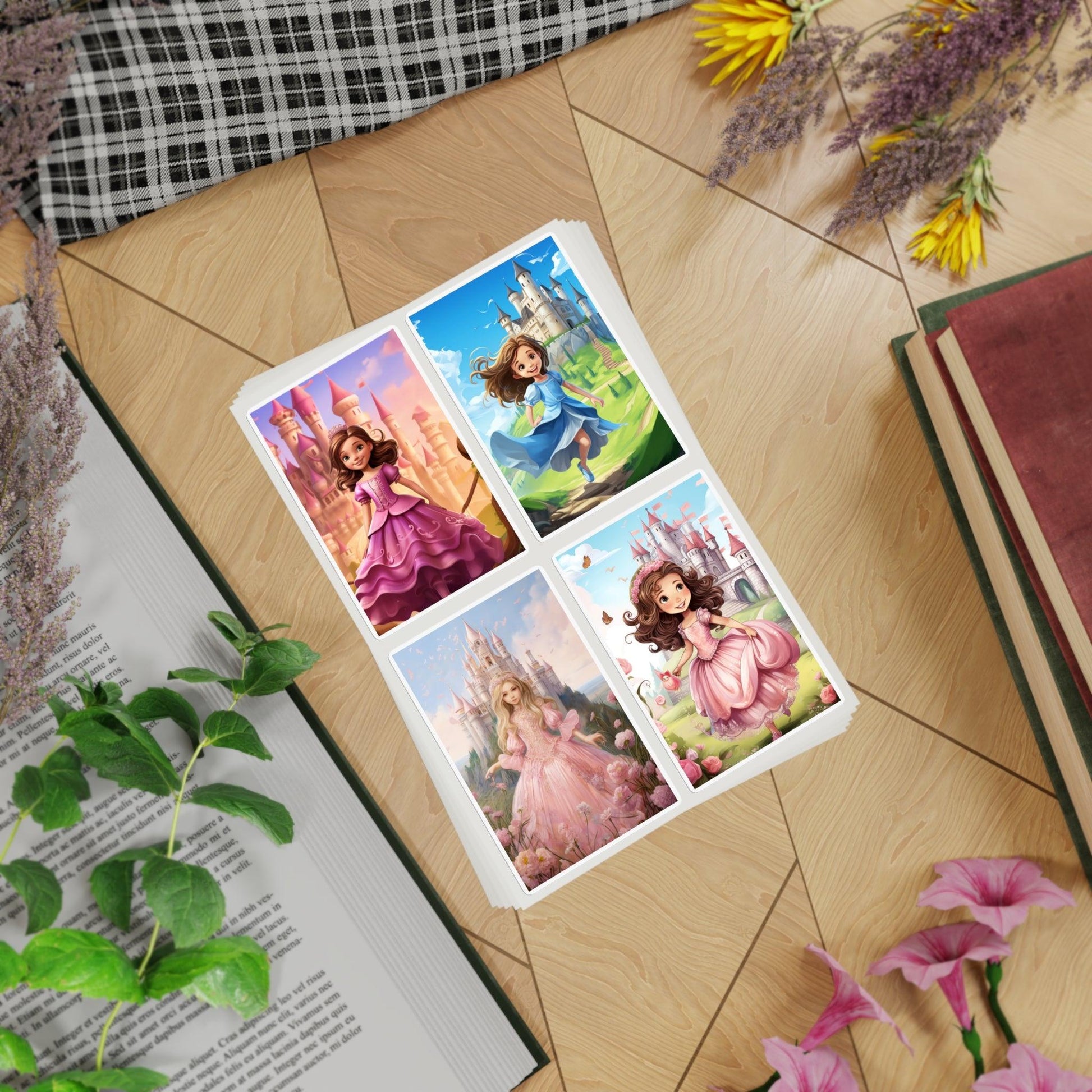 Princess Castle Sticker Sheet Bundle - JOURNAL VENUE