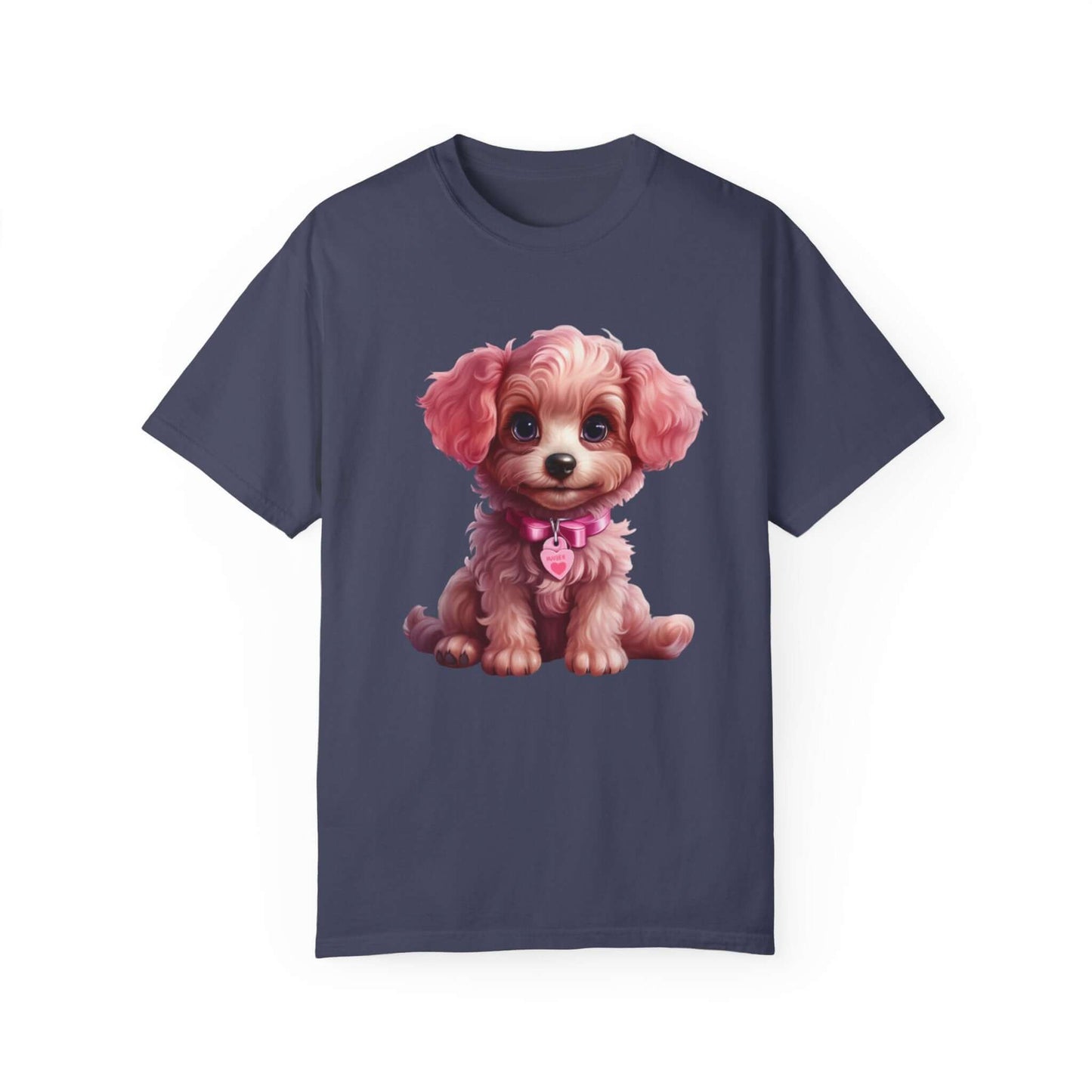 Pink Poodle Comfort Colors T-shirt - JOURNAL VENUE