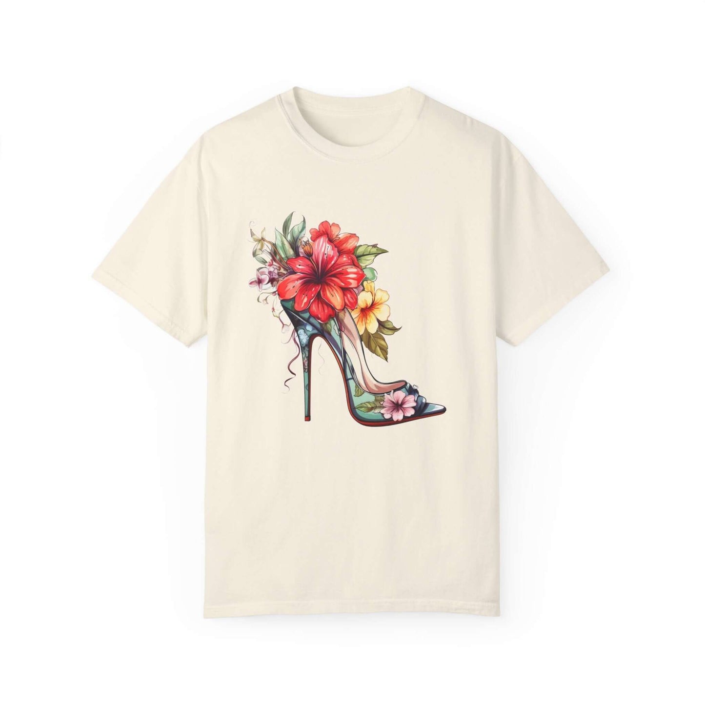 Floral Heel Vintage T-shirt - JOURNAL VENUE