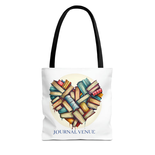 Book Lover Tote Shopping Bag - JOURNAL VENUE
