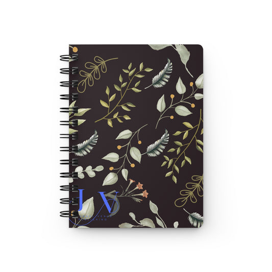 Green Floral Notebooks And Journals - JOURNAL VENUE