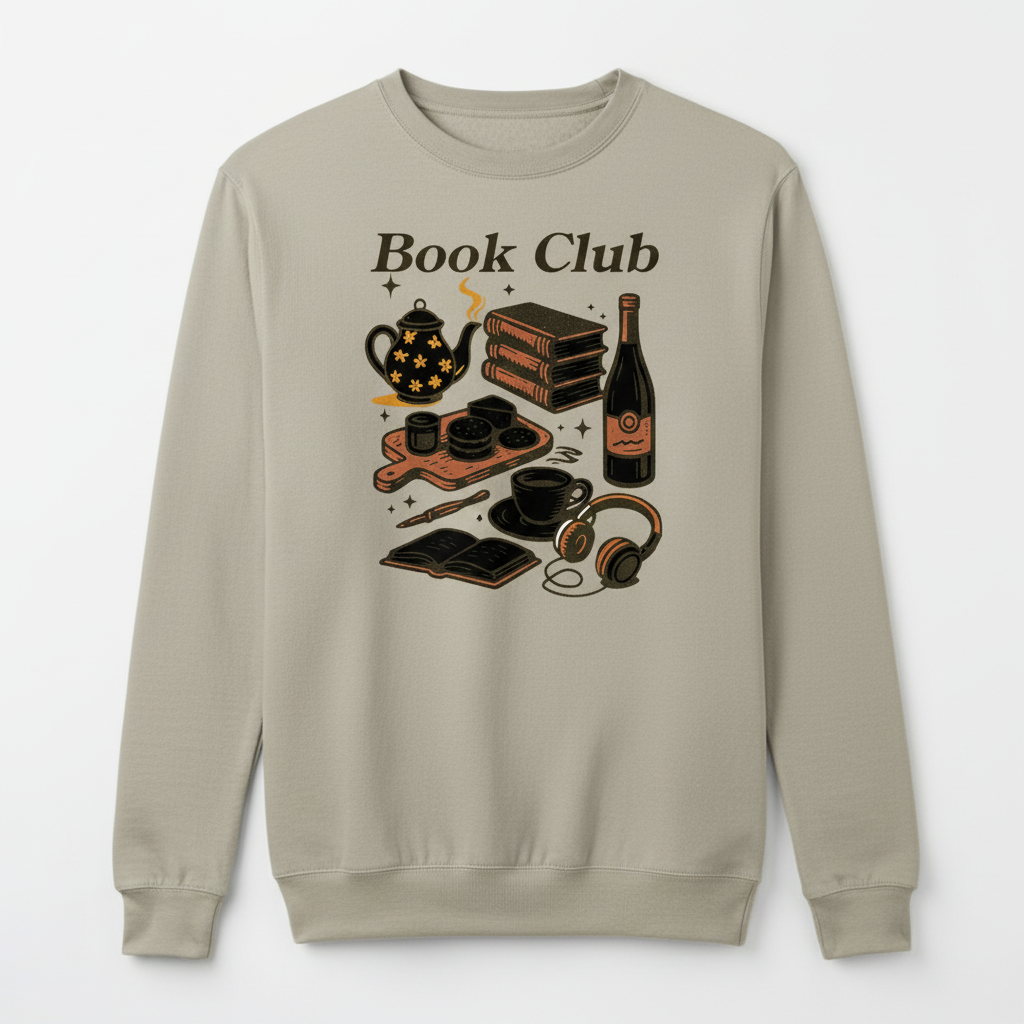 Cozy Book Club Sweatshirt - Journal Venue