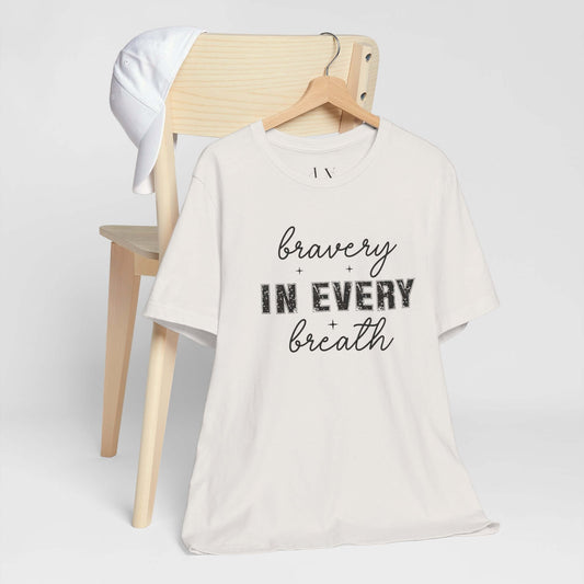 Bravery Self Care Short Sleeve T-Shirt - JOURNAL VENUE