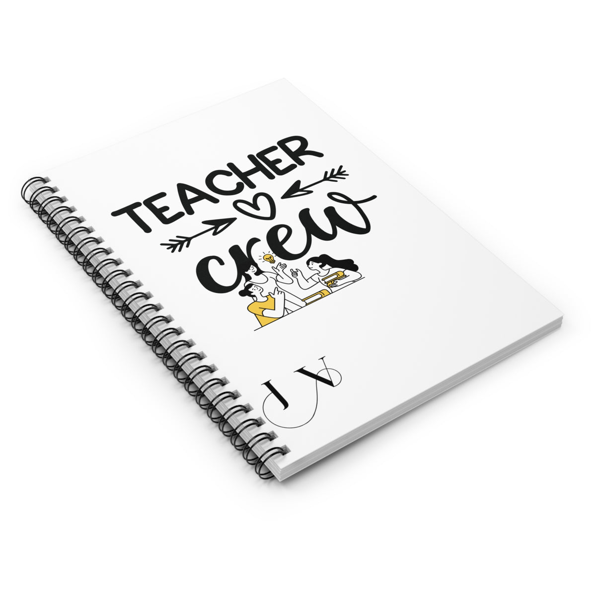 Teachers Journal Notebook | Spiral Bound, 118 Pages, 6x8 | Educator's Planner | JOURNAL VENUE