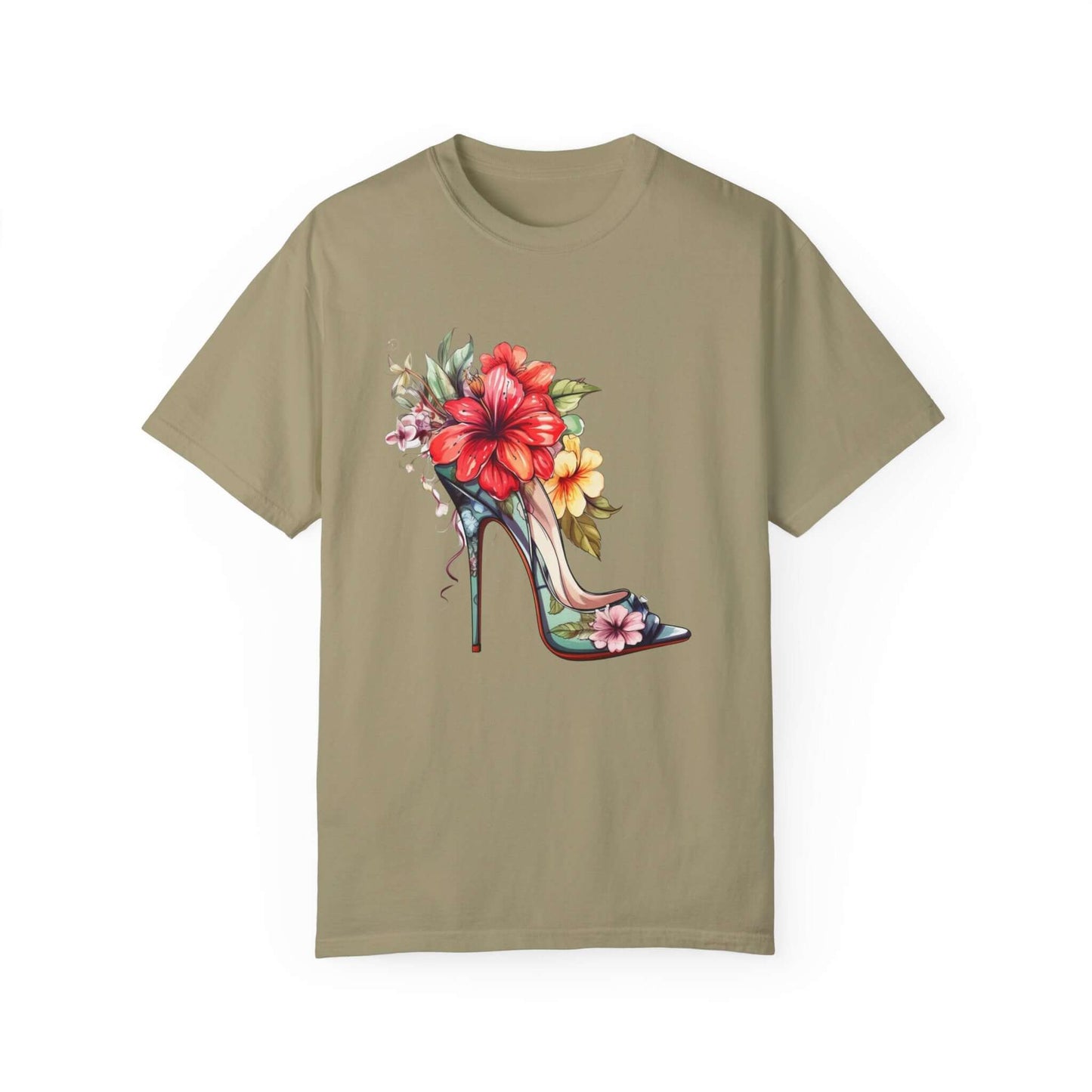 Floral Heel Vintage T-shirt - JOURNAL VENUE