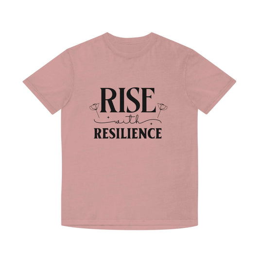 Rise To Resilience Self Care Faded T Shirt - JOURNAL VENUE