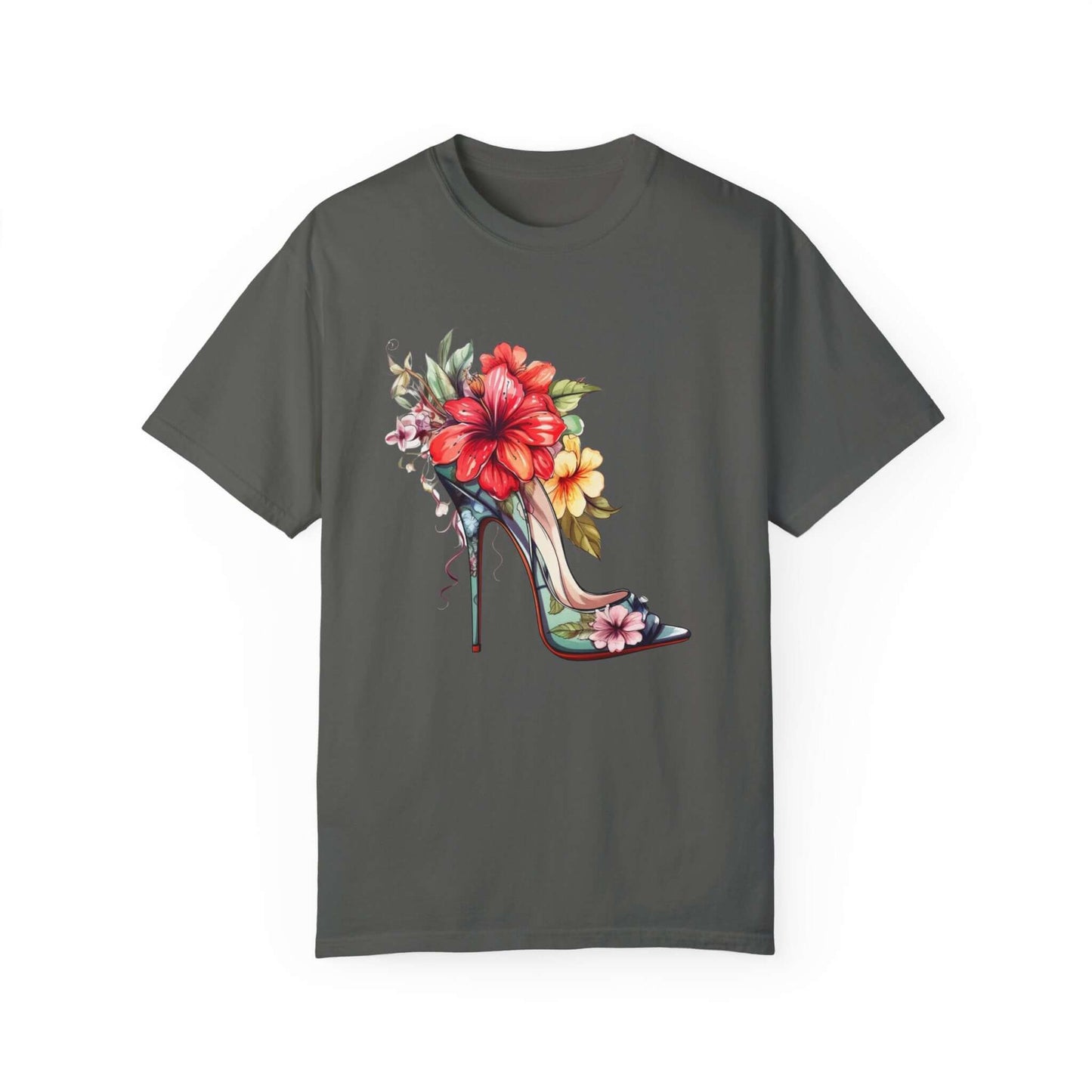Floral Heel Vintage T-shirt - JOURNAL VENUE