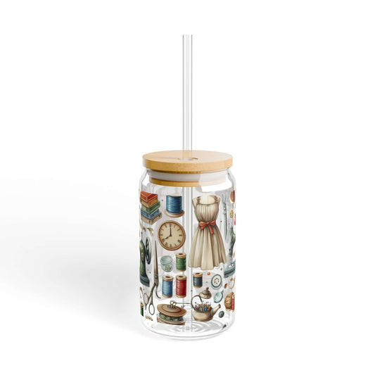 Cute Craft Hobbyist Coffee Glass Tumbler - JOURNAL VENUE