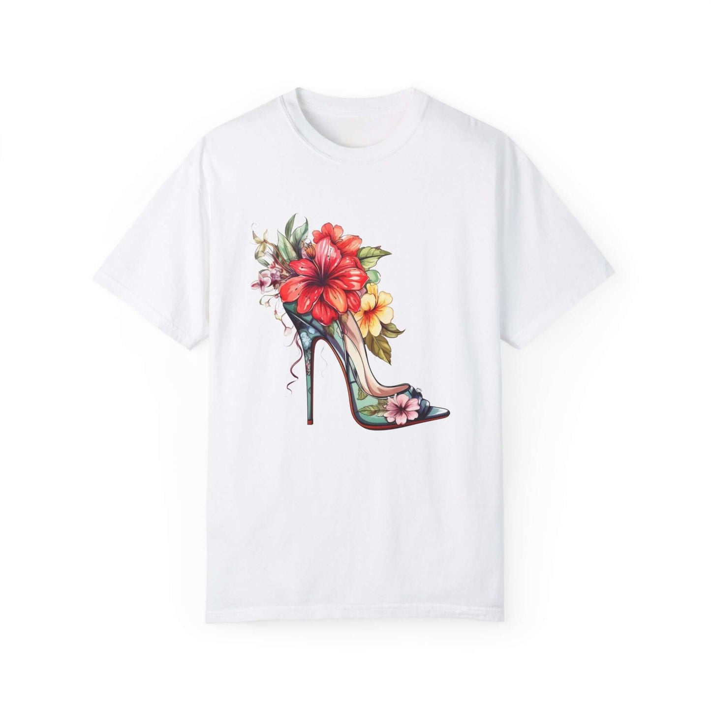 Floral Heel Vintage T-shirt  - JOURNAL VENUE