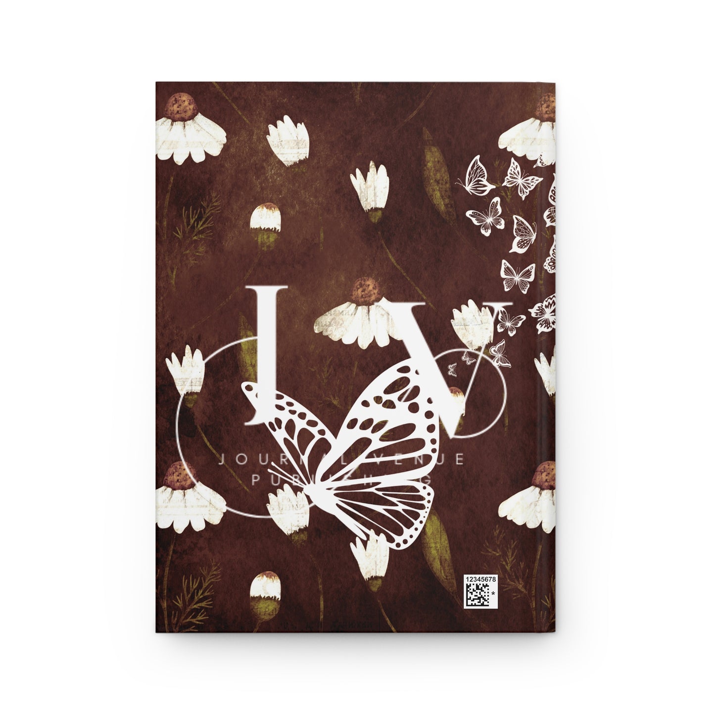 Vintage Floral Hardcover Writing Notebook Journals - JOURNAL VENUE