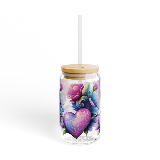 Iced Bubble Tea Glass Tumbler, 16oz - JOURNAL VENUE