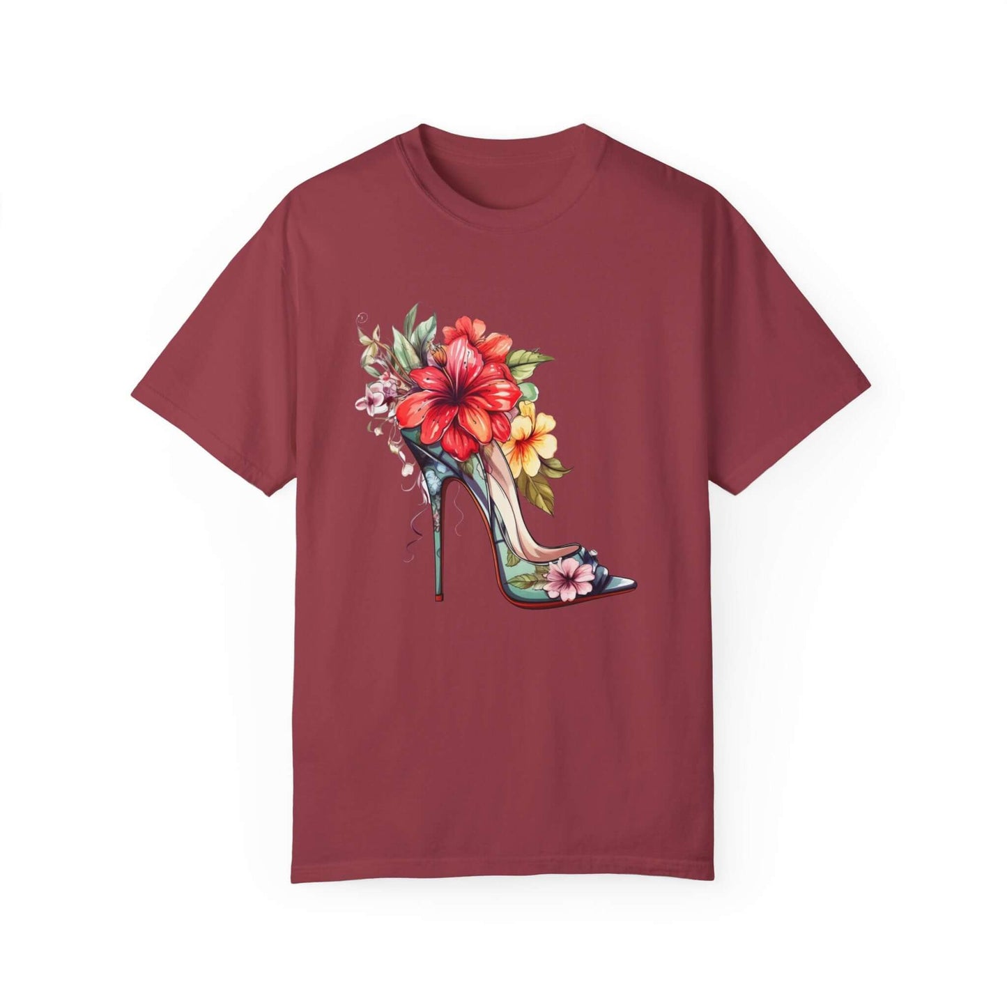 Floral Heel Vintage T-shirt - JOURNAL VENUE