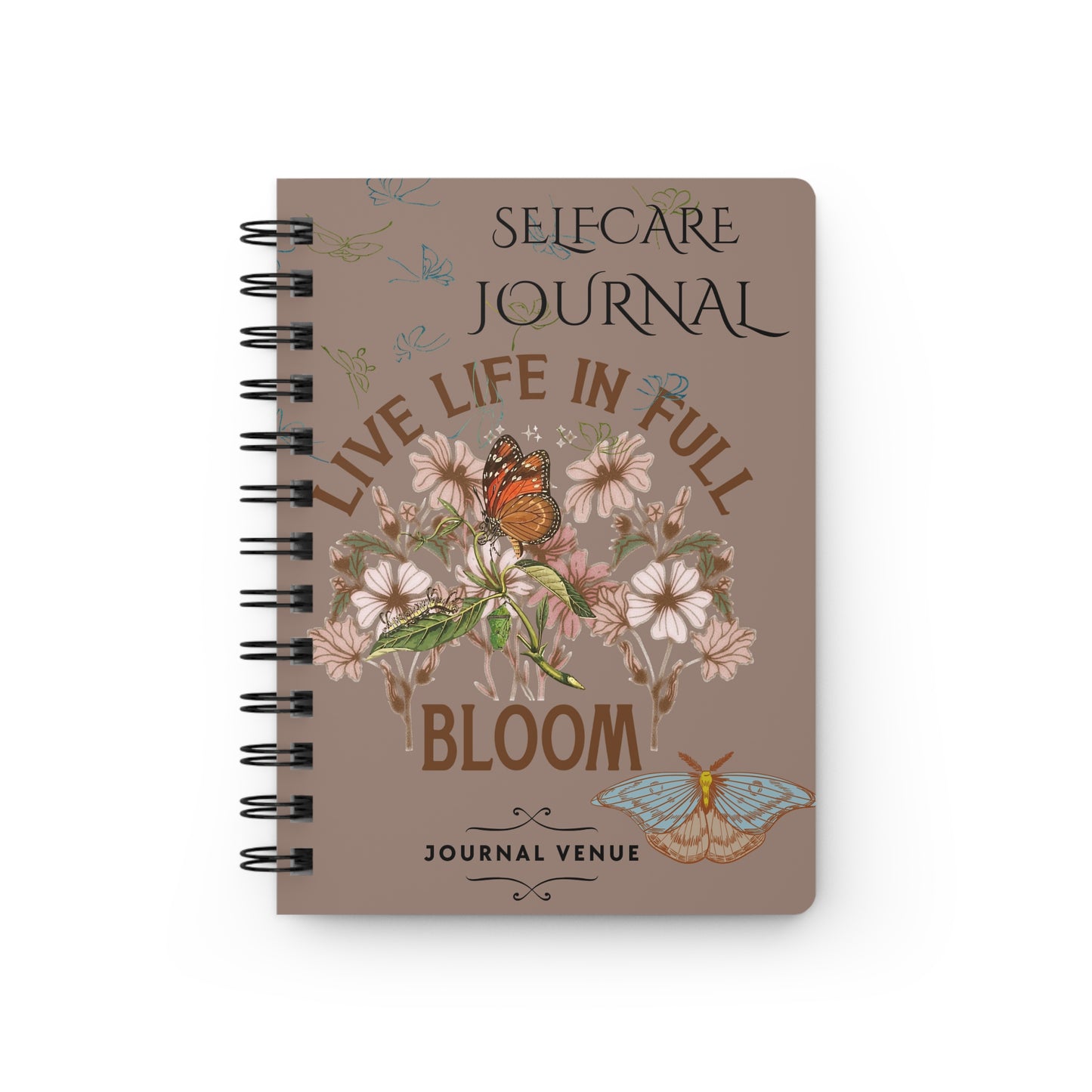 Live Life Personal SelfCare Journal Notebooks - JOURNAL VENUE