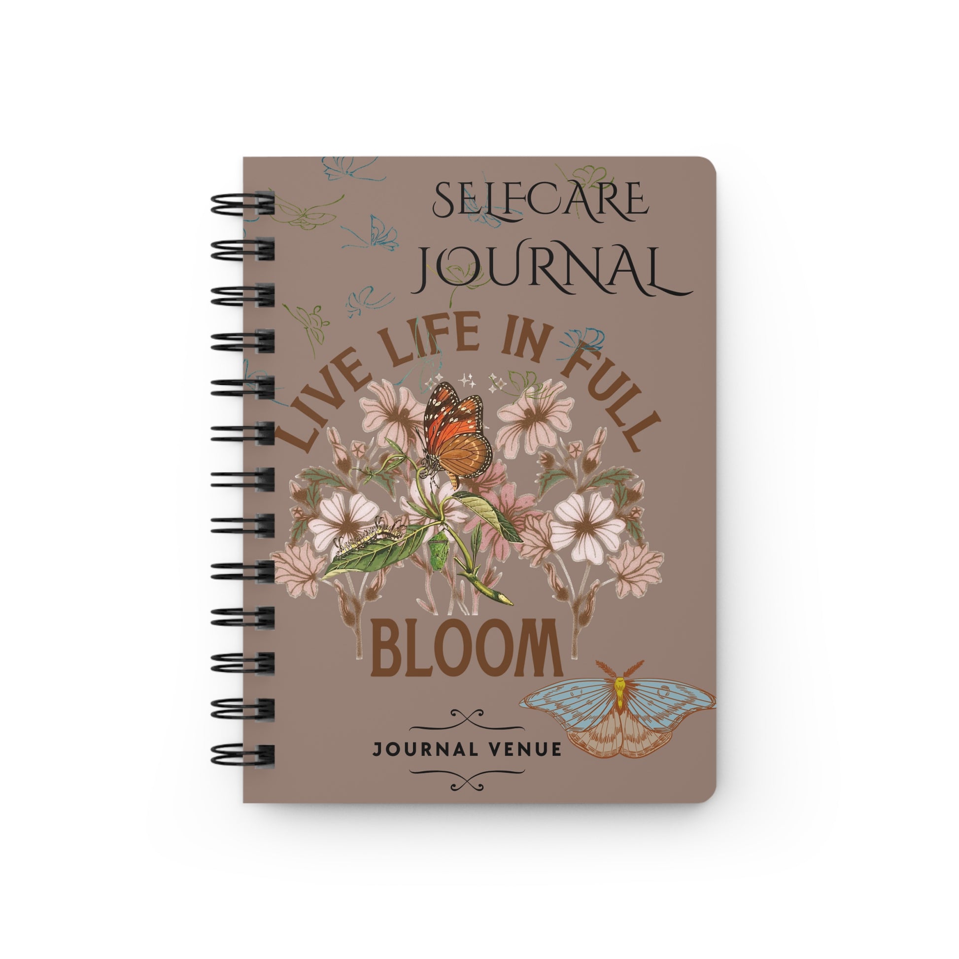 Live Life Personal SelfCare Journal Notebooks - JOURNAL VENUE