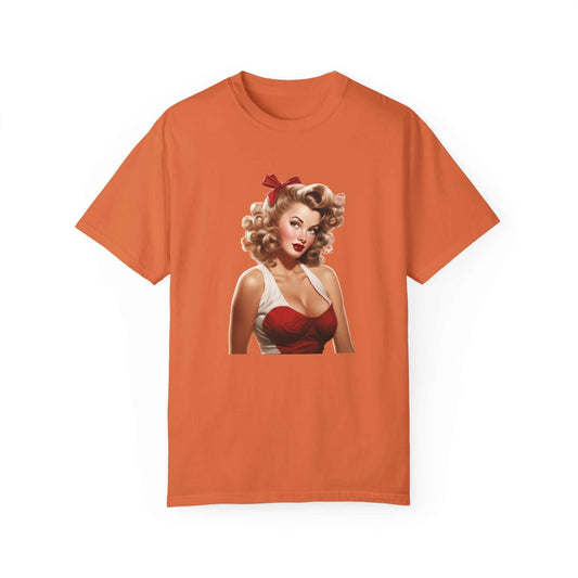 Cute Vintage Pin Up Girl T-shirt - JOURNAL VENUE