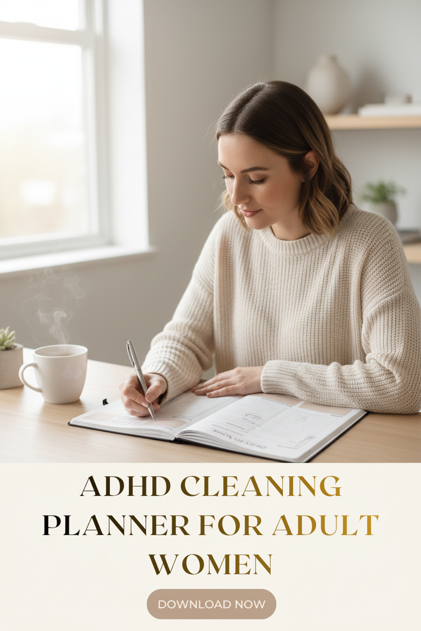 ADHD Cleaning Planner - Journal Venue