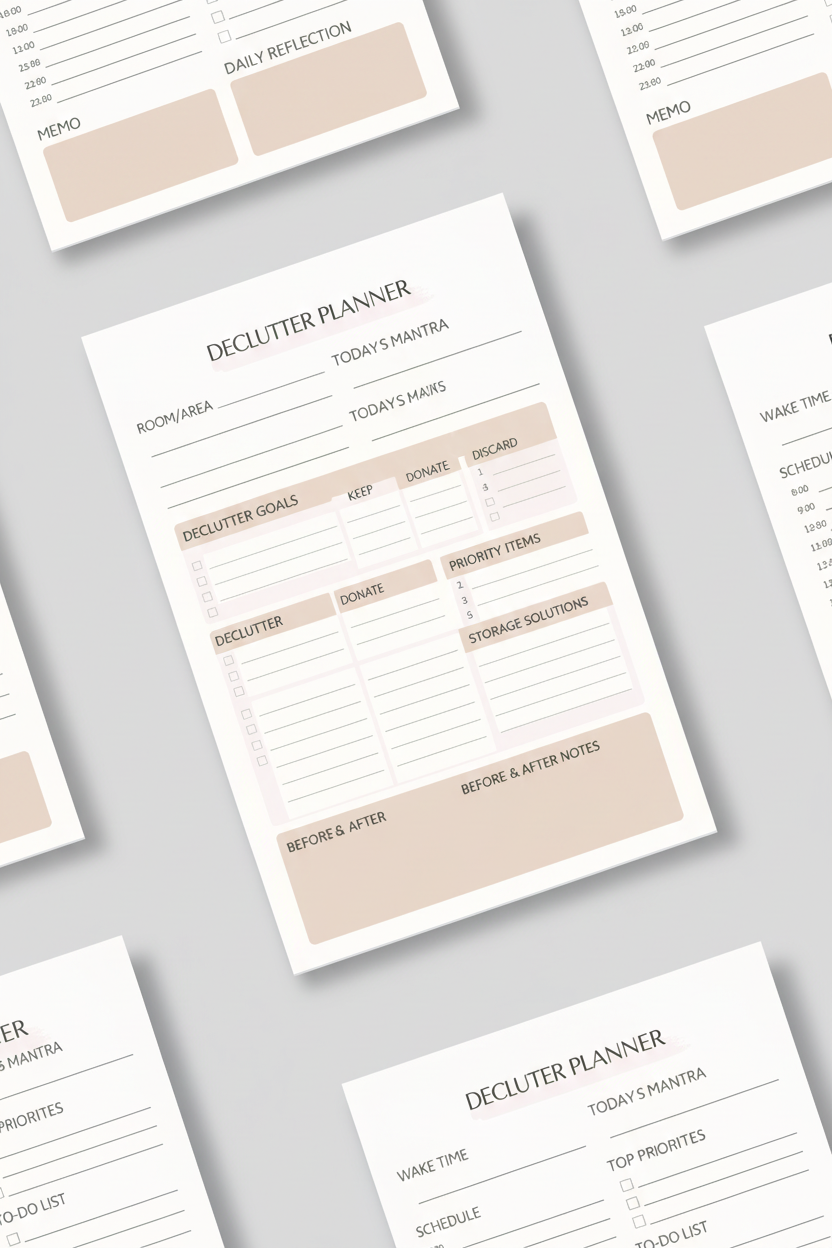 ADHD Declutter Planner -  Journal Venue