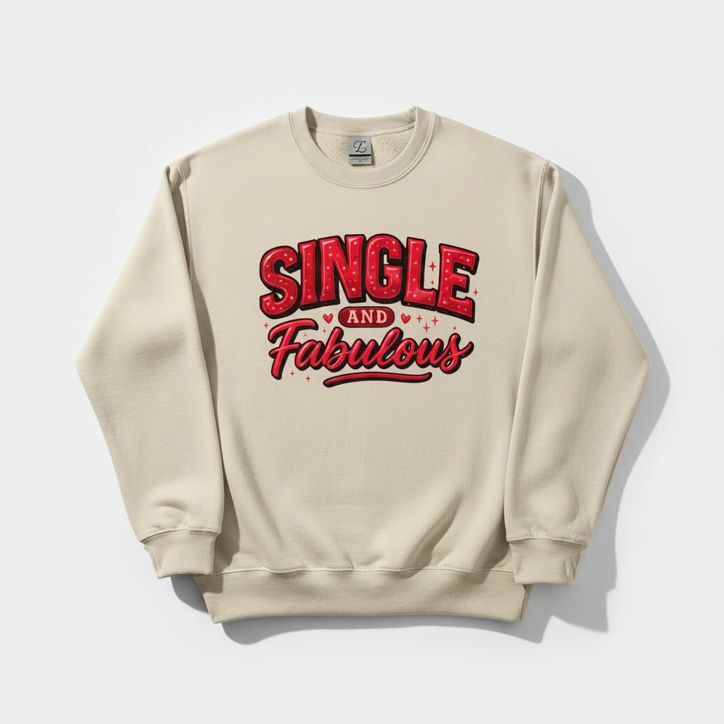 Single But Fabulous Sweatshirt- Journal Venue
