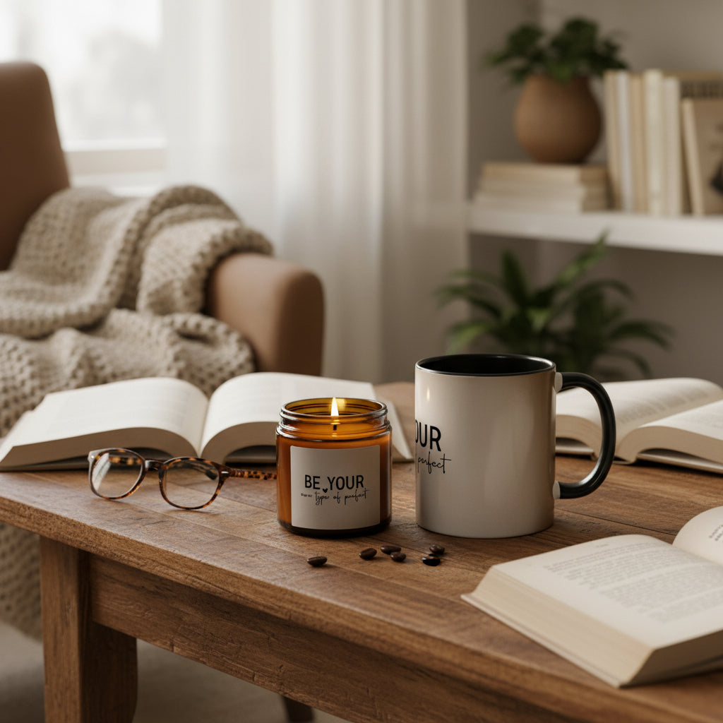 Be Your Own coffee Mug Gift Set - Journal Venue