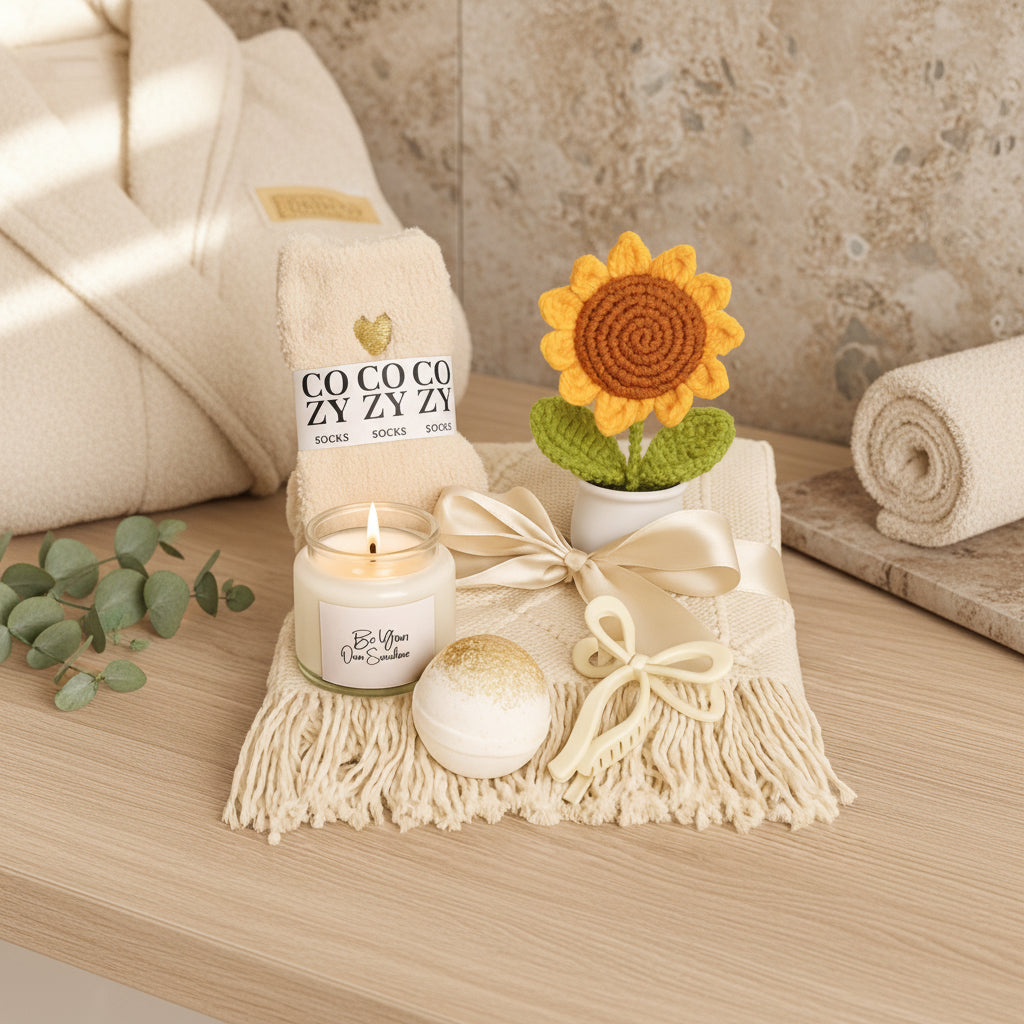 Be Your Own Sunshine Self Care Gift Set  - Journal Venue