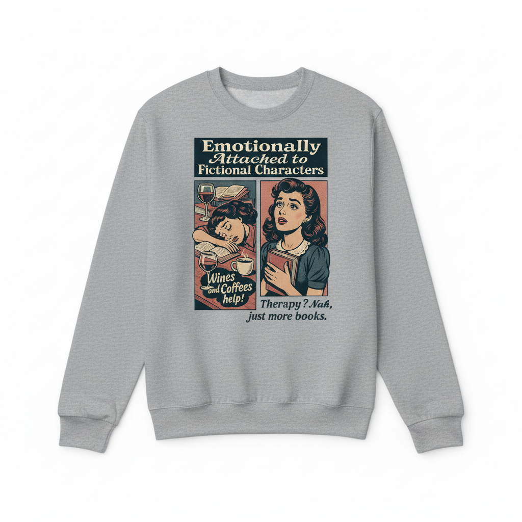 Fictional Reader Sweatshirt-Journal Venue